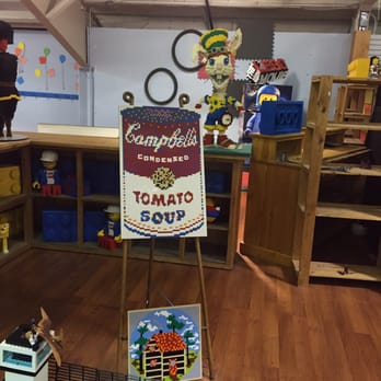 St Jacobs Outlets - Lego creations - Campbell's soup - Outlet Stores Near Me - Waterloo, Ontario