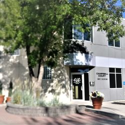 Alberta Efile - Our exterior entrance, located at the north end of the parking lot.