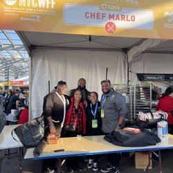 Chef Marlo - The Chef Marlo gang!!! Chilling a bit because they ran out of food due to popularity
