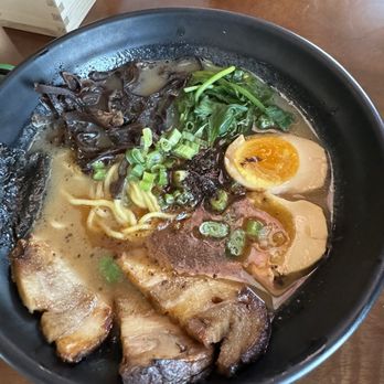 Wasabi Urbandale - Black Garlic Tonkotsu Ramen - Sushi Bars Near Me - Urbandale, Iowa
