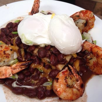 Le Petit Café - Delicious polenta breakfast special and added shrimp - Coffee & Tea Near Me - Brooklyn, New York Le Petit Café - Delicious polenta breakfast special and added shrimp - Coffee & Tea Near Me - Brooklyn, New York