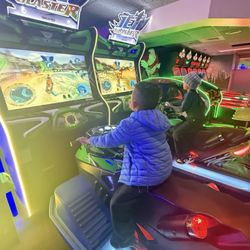 Arcade at Caesars Republic Lake Tahoe - Jet blaster game