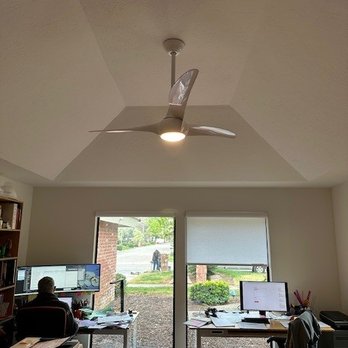 Bull Electric - Bill installed a new ceiling fan in our home office. - Electricians Near Me Bull Electric - Bill installed a new ceiling fan in our home office. - Electricians Near Me