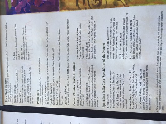 Menu photo 6 La Bella Vita Bar Harbor Regency Bar Harbor, ME Menu photo 6 La Bella Vita Bar Harbor Regency Bar Harbor, ME