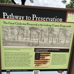 Newark Earthworks - Preserved as County Fairgrounds.