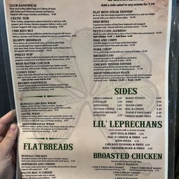 Menu page 2 Menu page 2