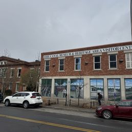 Outside of the museum