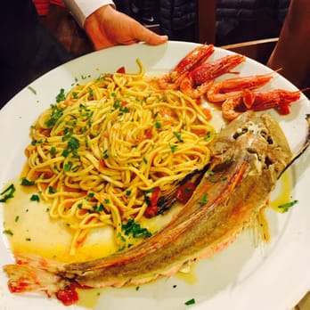 La Bitta - Monkfish pasta with prawns - Italian Near Me - Ischia, NA