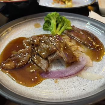 Sakura - Beef teriyaki - order this twice It was so good - Sushi Bars Near Me - Bellmore, New York