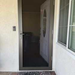 JR Screens - Bronze stainless steel security screen door