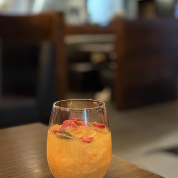 Udon Mugizo - San Jose - Yuzu Passion Gold Sake Cocktail (~$9) - Japanese Near Me - San Jose, California Udon Mugizo - San Jose - Yuzu Passion Gold Sake Cocktail (~$9) - Japanese Near Me - San Jose, California