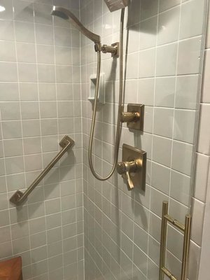 Bathroom remodel - Here is one of our bathroom remodels we completed with Kriers Construction. Give us a call today for a free estimate on your next project! Bathroom remodel - Here is one of our bathroom remodels we completed with Kriers Construction. Give us a call today for a free estimate on your next project!