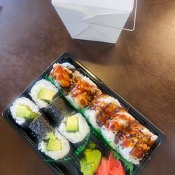 Kyoto Sushi & Teppanyaki - Avocado and Sweet Potatoe rolls