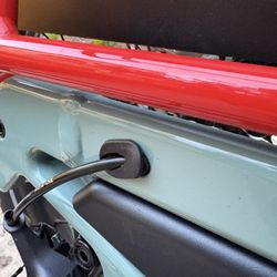 Now Bikes & Fitness - Cable so tight it's pulling out the rubber gasket.