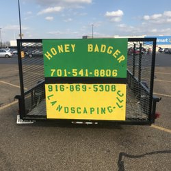 Honey Badger Landscaping - New Business Sign