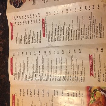 Annapurna - Menu - Indian Near Me - Chicago, Illinois