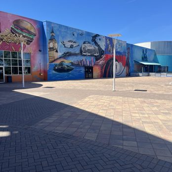 Dezerland Park Orlando - Murals surrounding the entrance - Amusement Parks Near Me - Orlando, Florida
