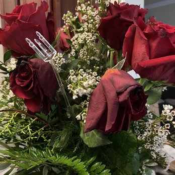 Blooms From The Heart - "Fresh roses" arrived Monday late afternoon, this was taken Wednesday morning. - Florists Near Me - Cypress, Texas