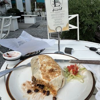 Agaves Mexican Grill - Shredded chicken burrito ! Huge!!! I couldn't eat all of it!! I ate all the chips and salsa before I thought about taking a picture! - New Mexican Cuisine Near Me - Great Barrington, Massachusetts Agaves Mexican Grill - Shredded chicken burrito ! Huge!!! I couldn't eat all of it!! I ate all the chips and salsa before I thought about taking a picture! - New Mexican Cuisine Near Me - Great Barrington, Massachusetts