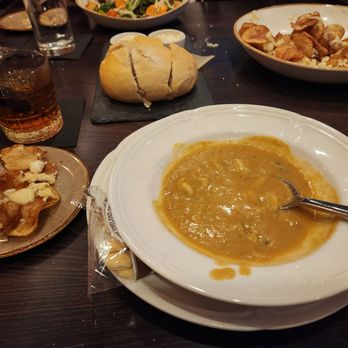 J Gilbert's - Blue Cheese Potato Chips, sourdough bread, crab Bisque (and an amazing Manhattan). - Bars Near Me - Omaha, Nebraska J Gilbert's - Blue Cheese Potato Chips, sourdough bread, crab Bisque (and an amazing Manhattan). - Bars Near Me - Omaha, Nebraska