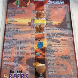 Big Mama's - Menu
