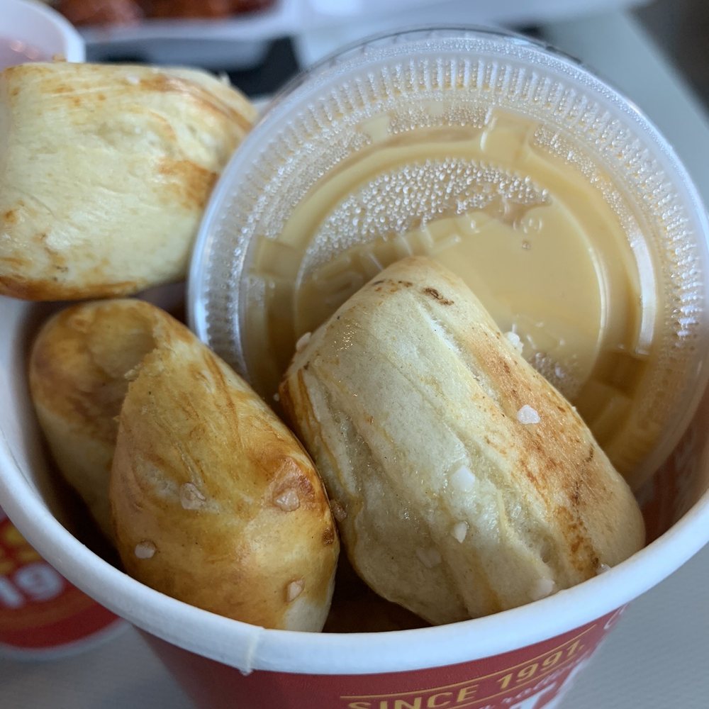 a cup of coffee and some biscuits