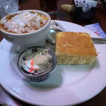 Thirsty Buffalo Saloon - Chili and cornbread with honey butter. - Bars Near Me - Buffalo, Minnesota Thirsty Buffalo Saloon - Chili and cornbread with honey butter. - Bars Near Me - Buffalo, Minnesota