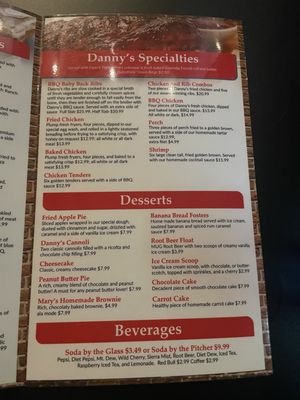 Menu photo 4 Danny's On Douglas Elgin, IL