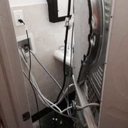 Bcb Property Management Incorporated - Wiring torn apart because the job was done illegally the first time?  Par for the course, when you live in a BCB property. (3)