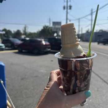 Dreamette - Chocolate cone dipped in chocolate and dropped in a cup is perfect for this summer heat! - Ice Cream & Frozen Yogurt Near Me - Jacksonville, Florida