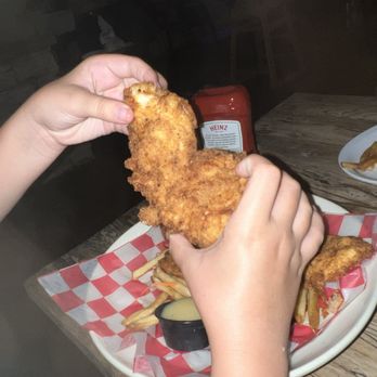 CJ Blacks - Giant, hand breaded Chicken Tenders - Bars Near Me - Davie, Florida CJ Blacks - Giant, hand breaded Chicken Tenders - Bars Near Me - Davie, Florida