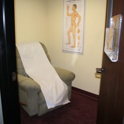 The Balance Center - Recliners are available as well as tables for treatments