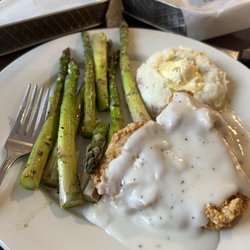5D Steakhouse - Chicken Fried Chicken & Garlic mashed potatoes