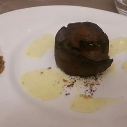 La Romanée - Dessert : Fondant au chocolat