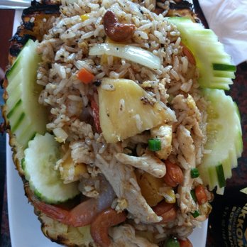 Thai Hut - Pineapple fried rice - Thai Near Me - Rockford, Illinois Thai Hut - Pineapple fried rice - Thai Near Me - Rockford, Illinois