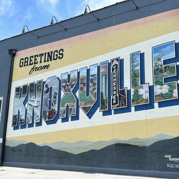 Greetings From Knoxville - Public Art Near Me - Knoxville, Tennessee Greetings From Knoxville - Public Art Near Me - Knoxville, Tennessee