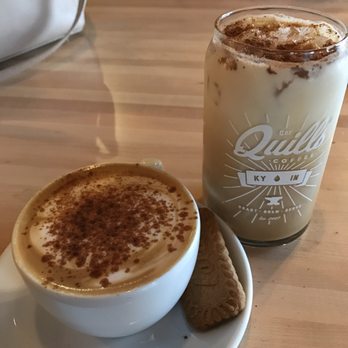 Quills Coffee - The hot autumn cap and iced maple spice latte - yum! - Coffee & Tea Near Me - Indianapolis, Indiana