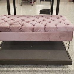 Ross Dress for Less - Velvet storage bench