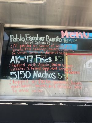 Menu photo 2 The Taco Cartel Rosemead, CA