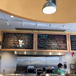 Menu at moe's bagel (in Louisville)