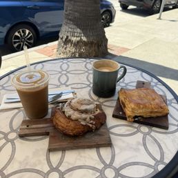 Cinnamon Swirl Croissant & Chocolate Turnover