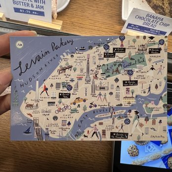 Levain Bakery - Williamsburg, Brooklyn - Free postcards - Bakeries Near Me - Brooklyn, New York