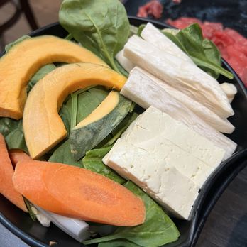 Shabu Time - Vegetable platter - Japanese Near Me - San Jose, California