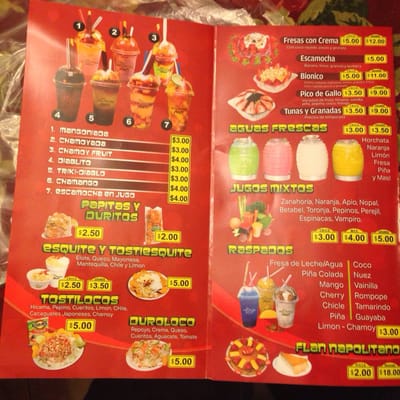 Menu photo 8 Las Palmitas Fruit Downey, CA