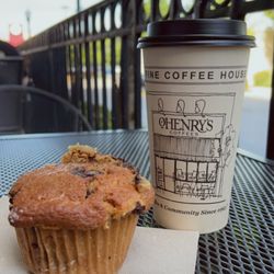 OHenry's Coffees - Turtle Deluxe coffee & chocolate espresso muffin