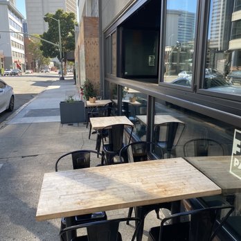 Shawarmaji - Outside seating - Middle Eastern Near Me - Oakland, California Shawarmaji - Outside seating - Middle Eastern Near Me - Oakland, California