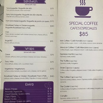 Coffee Cup - Menu - Breakfast & Brunch Near Me - Puerto Vallarta, JAL Coffee Cup - Menu - Breakfast & Brunch Near Me - Puerto Vallarta, JAL