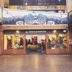 Eighth Generation - Eighth Generation store front at Pike Place Market - located in the "Atrium"...just above the gum wall.