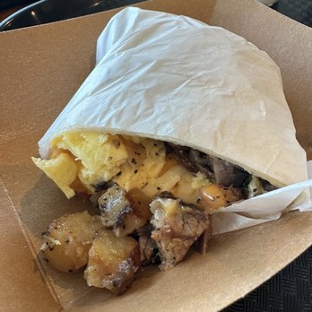 Ginochio's Kitchen - Brisket breakfast burrito. Bomb! - Seafood Near Me - Bodega Bay, California