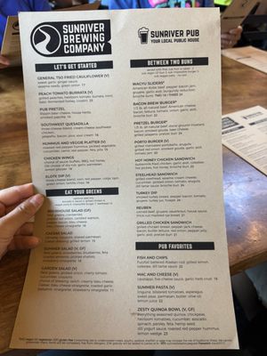 Menu photo 1 Sunriver Brewing Co - Sunriver Pub Sunriver, OR